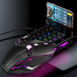 HXSJ S200 เมาส์เกมมิ่งมีสาย USB2.0 1600dpi ปรับได้ 4 ปุ่ม ไฟสีสันสดใส ความยาวสาย: 1.5m