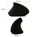เมาส์แนวตั้งแบบมีสาย 2.4GHz แบบสามปุ่มสำหรับมือซ้าย รุ่นมีสาย CM0093, ความละเอียด: 1000DPI / 1200DPI / 1600DPI, ความยาวสาย: 1.7m, รุ่นมีสาย