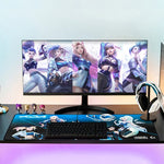 แผ่นรองเมาส์และคีย์บอร์ดเกมมิ่ง Logitech G840 KDA ขนาด: 900x400x3mm