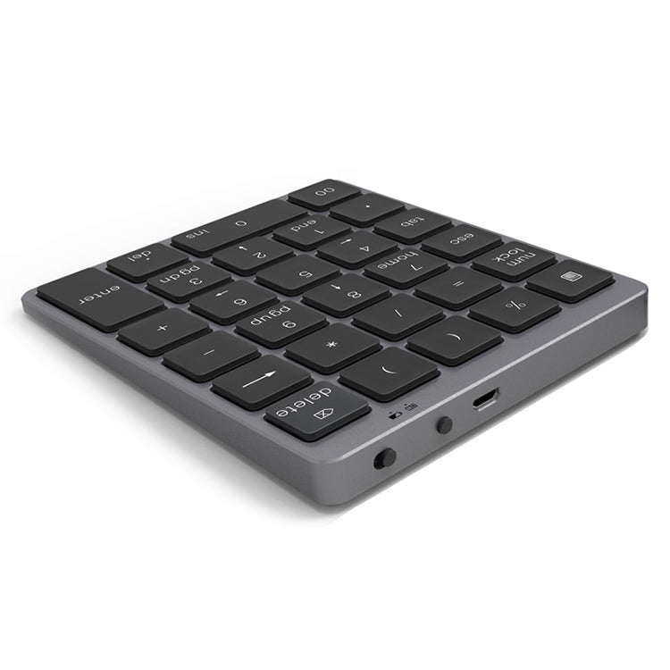 N960 คีย์บอร์ดตัวเลขบลูทูธไร้สายชาร์จได้ อะลูมิเนียมอัลลอยด์บางพิเศษ รุ่น N960
