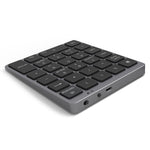 N960 คีย์บอร์ดตัวเลขบลูทูธไร้สายชาร์จได้ อะลูมิเนียมอัลลอยด์บางพิเศษ รุ่น N960