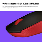 เมาส์ไร้สาย USB Logitech M171 1000DPI พร้อมตัวรับสัญญาณ 2.4G