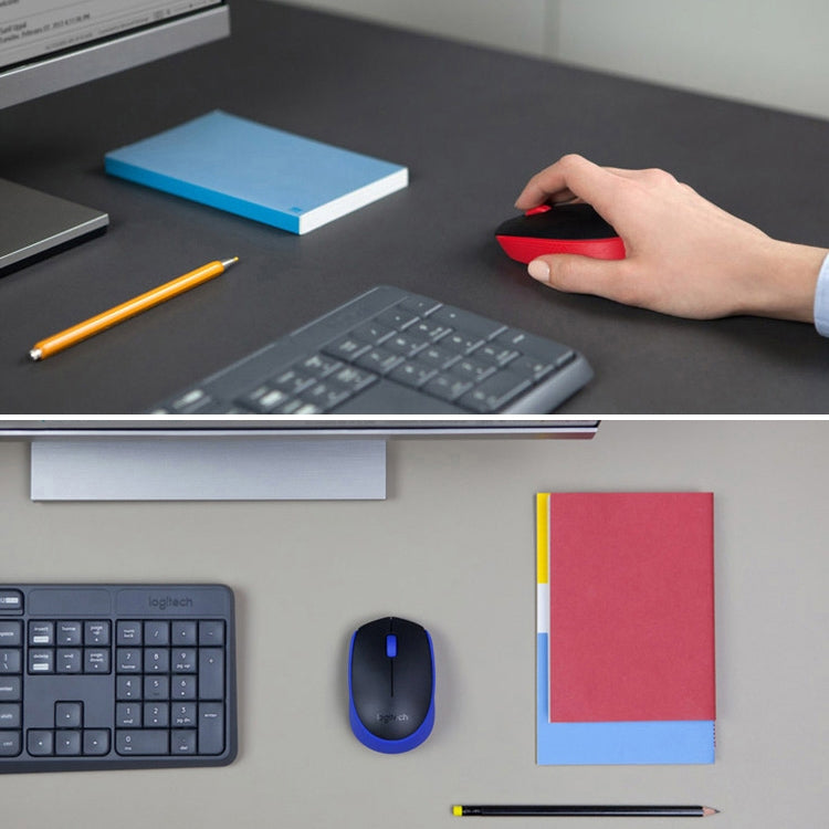 เมาส์ไร้สาย USB Logitech M171 1000DPI พร้อมตัวรับสัญญาณ 2.4G