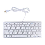 คีย์บอร์ดมีสาย USB บางพิเศษ 78 ปุ่ม รุ่น 450