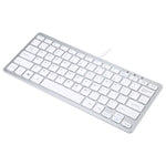 คีย์บอร์ดมีสาย USB บางพิเศษ 78 ปุ่ม รุ่น 450