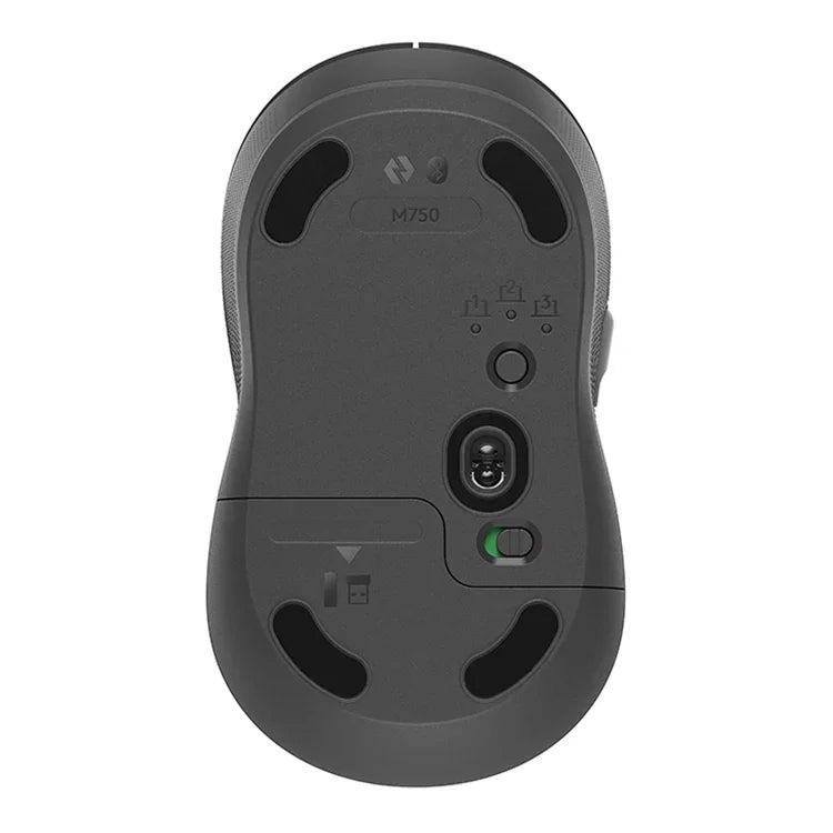 เมาส์ไร้สายบลูทูธโหมดคู่ Logitech M750L 2000DPI 2.4GHz