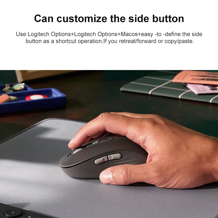 เมาส์ไร้สายบลูทูธโหมดคู่ Logitech M750L 2000DPI 2.4GHz