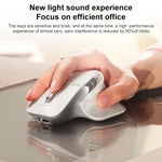 เมาส์ไร้สายบลูทูธโหมดคู่ Logitech MX Master 3s 8000DPI 2.4GHz แบบยศาสตร์