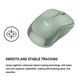 Logitech M221 เมาส์ไร้สายเงียบแฟชั่น