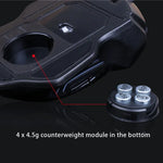 Aula Series Ghost Shark II เมาส์เกม USB แบบมีสายพร้อมไฟสีสัน 7D ความละเอียดสูงสุด 4000 DPI, Ghost Shark II(B)