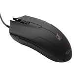 Chasing Leopard 119 เมาส์เกมออปติคอล USB แบบมีสาย ความยาวสาย: 1.45 ม., 119 สีดำ, 119 สีดำเจ็ท, 119 สีขาว