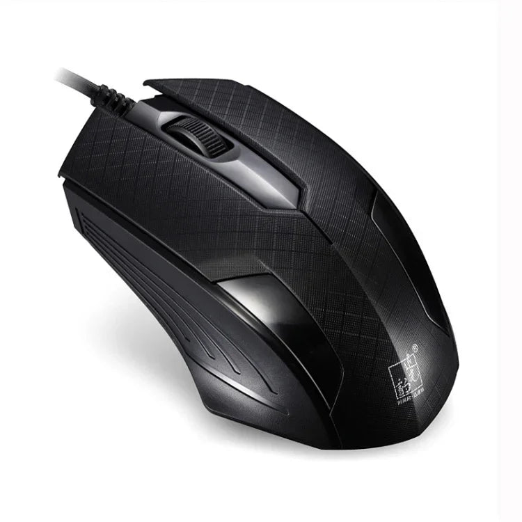 Chasing Leopard 129 เมาส์เกมออปติคอล USB แบบมีสายพร้อมถ่วงน้ำหนัก ความยาวสาย: 1.3 ม., 129