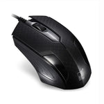 Chasing Leopard 129 เมาส์เกมออปติคอล USB แบบมีสายพร้อมถ่วงน้ำหนัก ความยาวสาย: 1.3 ม., 129