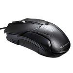 Chasing Leopard 179 เมาส์เกมออปติคอล USB แบบมีสาย ความละเอียด 1600 DPI ปรับได้ 3 ระดับ ความยาวสาย: 1.3 ม., 179