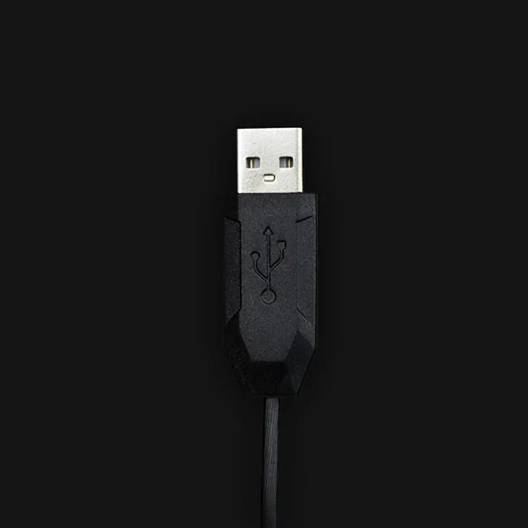 Chasing Leopard 512G เมาส์เกมออปติคอล USB แบบมีสายผิวด้าน ความยาวสาย: 1.3 ม., 512G
