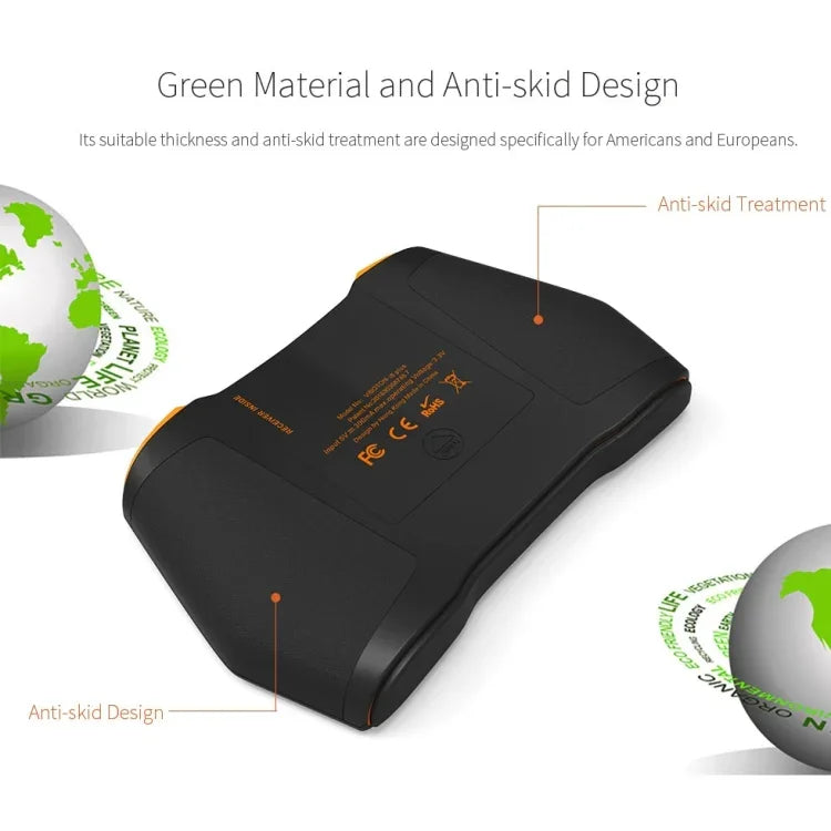 คีย์บอร์ดไร้สาย VIBOTON i8 Plus 2.4GHz QWERT อัปเดต พร้อมทัชแพด สำหรับ TV Box, Mi Box, คอมพิวเตอร์, แท็บเล็ต, แล็ปท็อป และโปรเจคเตอร์ (สีดำ), คีย์บอร์ดไร้สาย