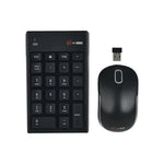 MC Saite MC-61CB ชุดเมาส์ไร้สาย 2.4GHz + คีย์บอร์ดตัวเลข 22 ปุ่ม พร้อมตัวรับสัญญาณ USB สำหรับคอมพิวเตอร์ PC แล็ปท็อป
