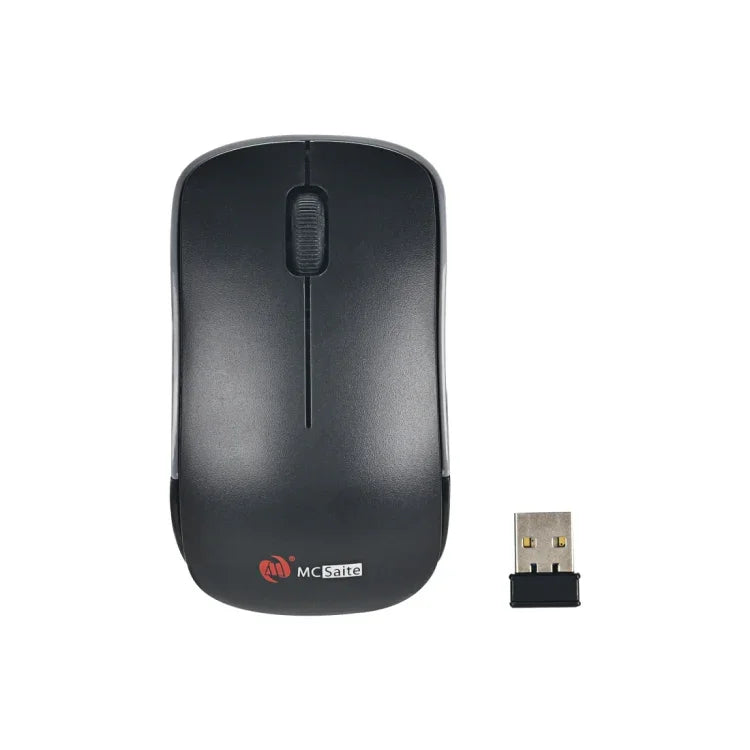 เมาส์ไร้สาย MC Saite MC-367 2.4GHz พร้อมตัวรับ USB สำหรับคอมพิวเตอร์ PC แล็ปท็อป