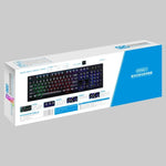 คีย์บอร์ดเกมมิ่ง ZGB G20 104 ปุ่ม USB แบบมีสาย สัมผัสเหมือนกลไก พร้อมไฟเรืองแสง