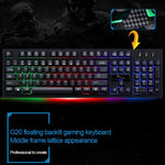 คีย์บอร์ดเกมมิ่ง ZGB G20 104 ปุ่ม USB แบบมีสาย สัมผัสเหมือนกลไก พร้อมไฟเรืองแสง