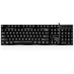 คีย์บอร์ดเกมมิ่งและสำนักงาน ZGB Q17 104 ปุ่ม USB แบบมีสาย แขวน สำหรับแล็ปท็อป PC