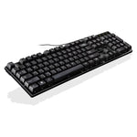 คีย์บอร์ดเกมมิ่งและสำนักงาน ZGB Q17 104 ปุ่ม USB แบบมีสาย แขวน สำหรับแล็ปท็อป PC