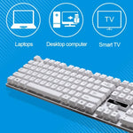 คีย์บอร์ดเกมมิ่งและสำนักงาน ZGB Q17 104 ปุ่ม USB แบบมีสาย แขวน สำหรับแล็ปท็อป PC
