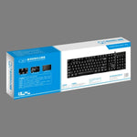 คีย์บอร์ดเกมมิ่งและสำนักงาน ZGB Q17 104 ปุ่ม USB แบบมีสาย แขวน สำหรับแล็ปท็อป PC
