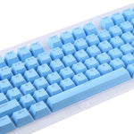 แคปคีย์โปร่งแสง ABS สำหรับคีย์บอร์ดกลไก OEM เกมคีย์บอร์ดสากล สีฟ้า ม่วง แดง ขาว เหลือง ดำ ส้ม ชมพู เทา