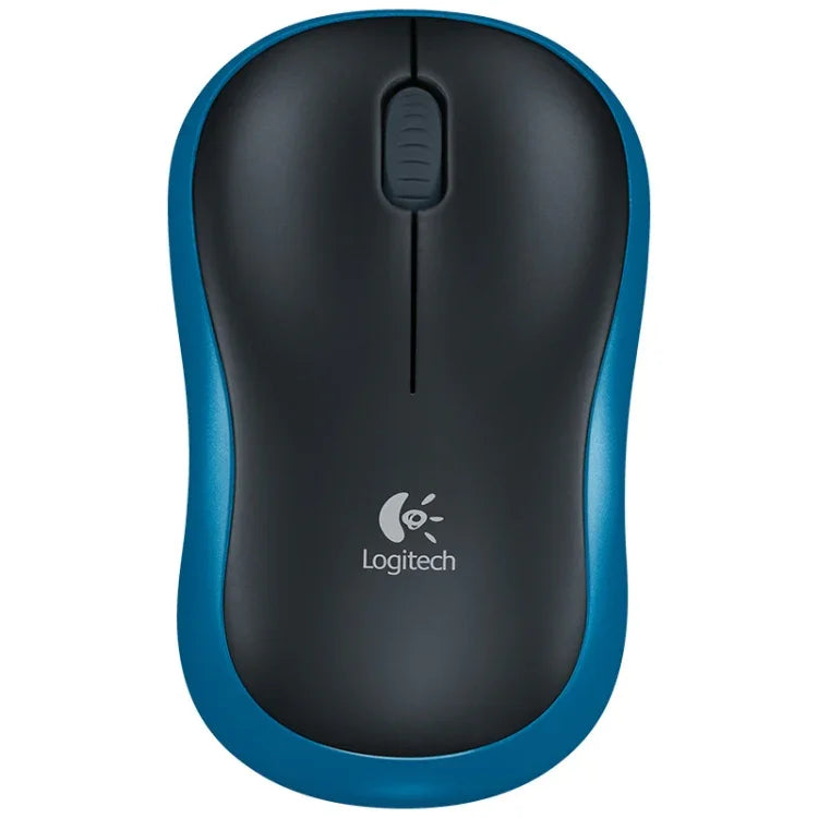 เมาส์ออปติคอลไร้สาย Logitech M185 2.4GHz 3 ปุ่ม 1000DPI ระยะไร้สาย: 10 เมตร