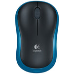 เมาส์ออปติคอลไร้สาย Logitech M185 2.4GHz 3 ปุ่ม 1000DPI ระยะไร้สาย: 10 เมตร