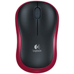 เมาส์ออปติคอลไร้สาย Logitech M185 2.4GHz 3 ปุ่ม 1000DPI ระยะไร้สาย: 10 เมตร