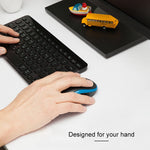 เมาส์ไร้สาย Logitech M186 ประหยัดพลังงานสำหรับสำนักงาน USB สำหรับแล็ปท็อป คอมพิวเตอร์ตั้งโต๊ะ สากล