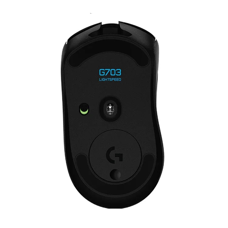 เมาส์เกมไร้สาย Logitech G703 LIGHTSPEED 16000 DPI ปุ่มโปรแกรมได้ 6 ปุ่ม เซ็นเซอร์ HERO 16K ไฟหลัง RGB