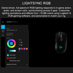 เมาส์เกมไร้สาย Logitech G703 LIGHTSPEED 16000 DPI ปุ่มโปรแกรมได้ 6 ปุ่ม เซ็นเซอร์ HERO 16K ไฟหลัง RGB