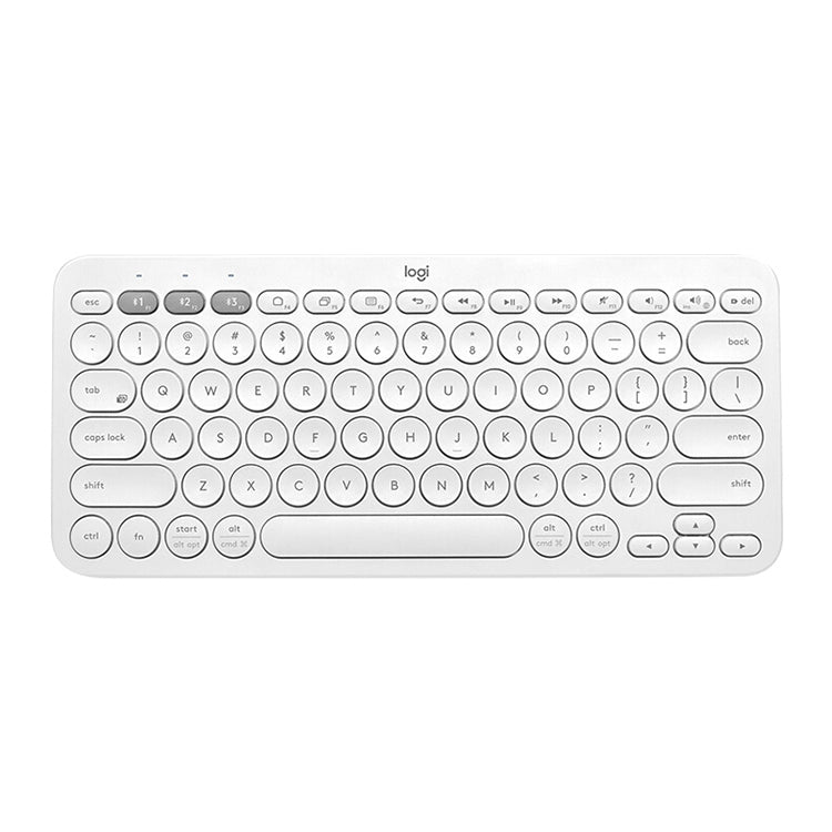 คีย์บอร์ดบลูทูธไร้สายพกพา Logitech K380 รองรับหลายอุปกรณ์, K380