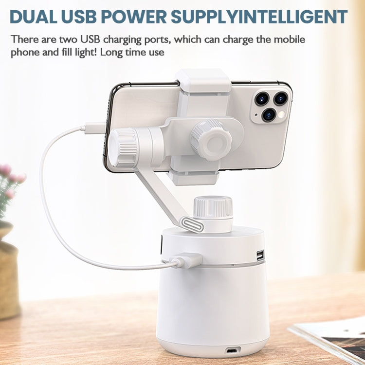 หัวขาตั้งกล้องหมุนอัจฉริยะติดตามภาพแบบแพนและเอียง 360 องศา รุ่น GK01