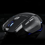 เมาส์เกมมีสาย USB AULA ซีรีส์ SoulKiller II ไฟสีสัน 7D ความละเอียดสูงสุด 3500 DPI, SoulKiller II(B)