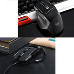 เมาส์เกมมีสาย USB AULA ซีรีส์ SoulKiller II ไฟสีสัน 7D ความละเอียดสูงสุด 3500 DPI, SoulKiller II(B)