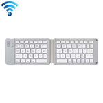 คีย์บอร์ดไร้สาย Bluetooth พับได้ K018 ชาร์จ USB 67 ปุ่ม