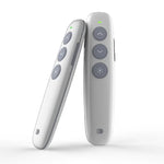 Doosl DSIT007 ปากการีโมทไร้สายชาร์จไฟได้สำหรับการนำเสนอ Powerpoint 2.4GHz ระยะควบคุม: 10m (สีขาว), DSIT007