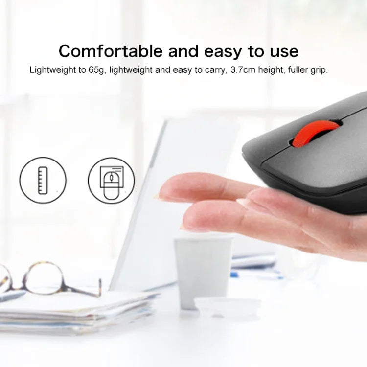 เมาส์ไร้สาย Lenovo thinkplus WL100 ดีไซน์คลาสสิกเรียบง่าย, WL100