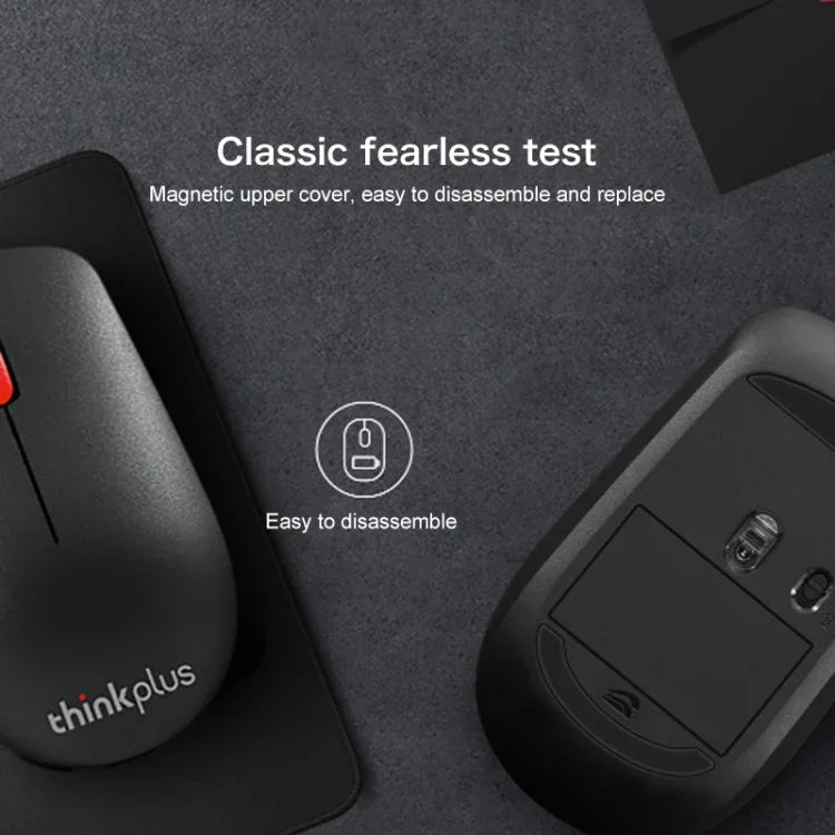 เมาส์ไร้สาย Lenovo thinkplus WL100 ดีไซน์คลาสสิกเรียบง่าย, WL100