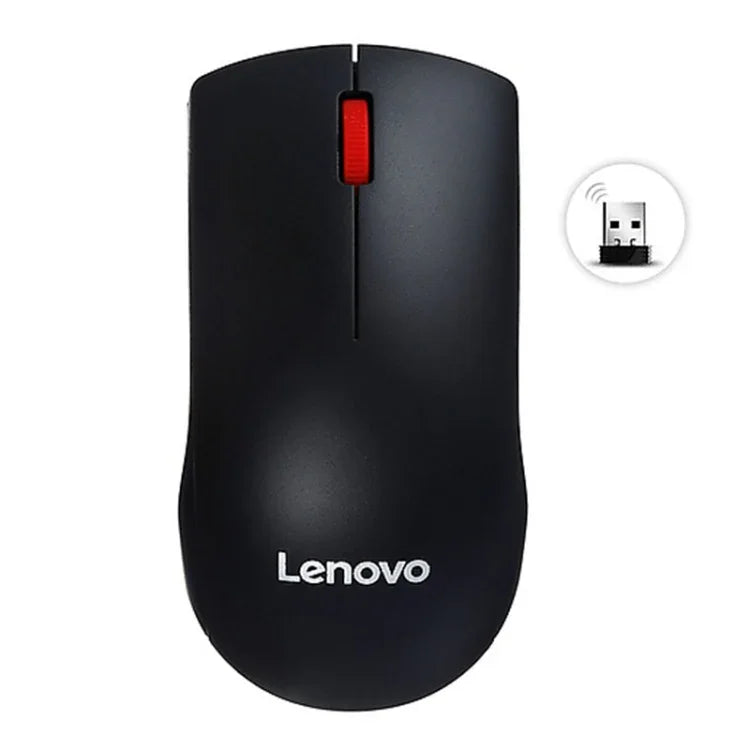 เมาส์ไร้สาย Lenovo M120 Pro สีแดงแฟชั่นสำหรับสำนักงาน, เมาส์ไร้สาย M120 Pro