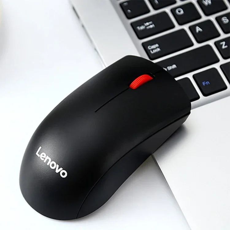 เมาส์ไร้สาย Lenovo M120 Pro สีแดงแฟชั่นสำหรับสำนักงาน, เมาส์ไร้สาย M120 Pro