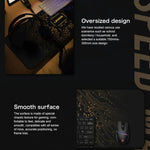 แผ่นรองเมาส์เกม Lenovo Speed Max C Legion Gears, Speed Max C