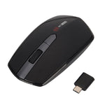 เมาส์ออปติคอลไร้สาย MCSaite MC-369AG USB-C / Type-C 1600DPI ปรับความเร็วได้ 3 ระดับ 4 ปุ่ม