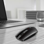เมาส์ออปติคอลไร้สาย MCSaite MC-369AG USB-C / Type-C 1600DPI ปรับความเร็วได้ 3 ระดับ 4 ปุ่ม