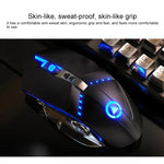 ชุดคีย์บอร์ดไฟ RGB พร้อมเมาส์ออปติคอลไร้เสียง YINDIAO K002 แบบมีสาย สัมผัสเหมือนเครื่องกล, ไฟ RGB / ไร้เสียง / สีดำ, ไฟ RGB / สีขาว