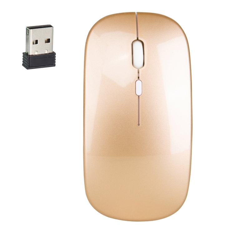 เมาส์ออปติคอลไร้เสียงไร้สาย 2.4GHz ปรับความละเอียด 1600DPI 3 ระดับ HXSJ M80 สีทอง ทองกุหลาบ เงิน ขาว ดำ เทา